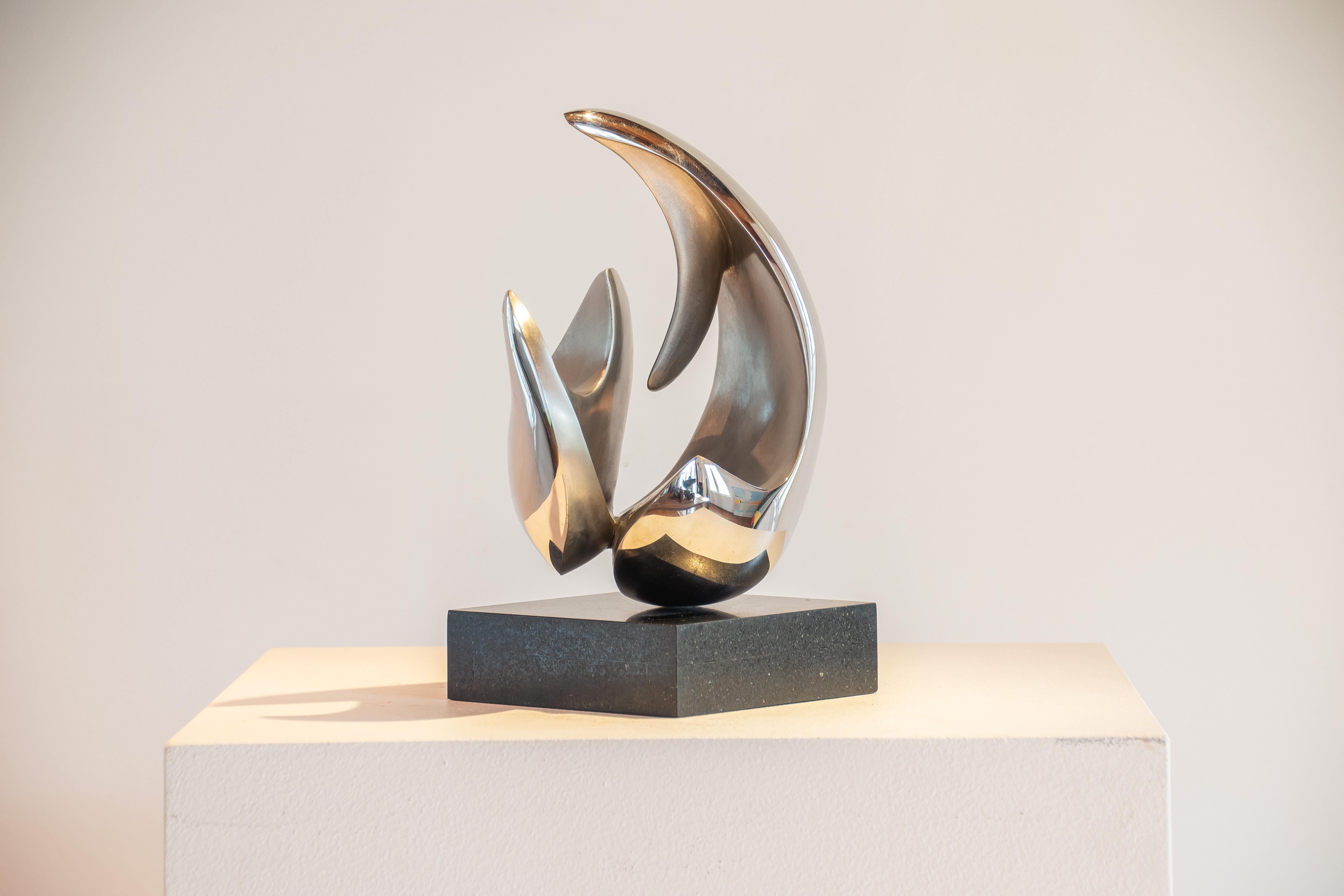 Cornelia Kubler Kavanagh Figurative Sculpture - Wave form III