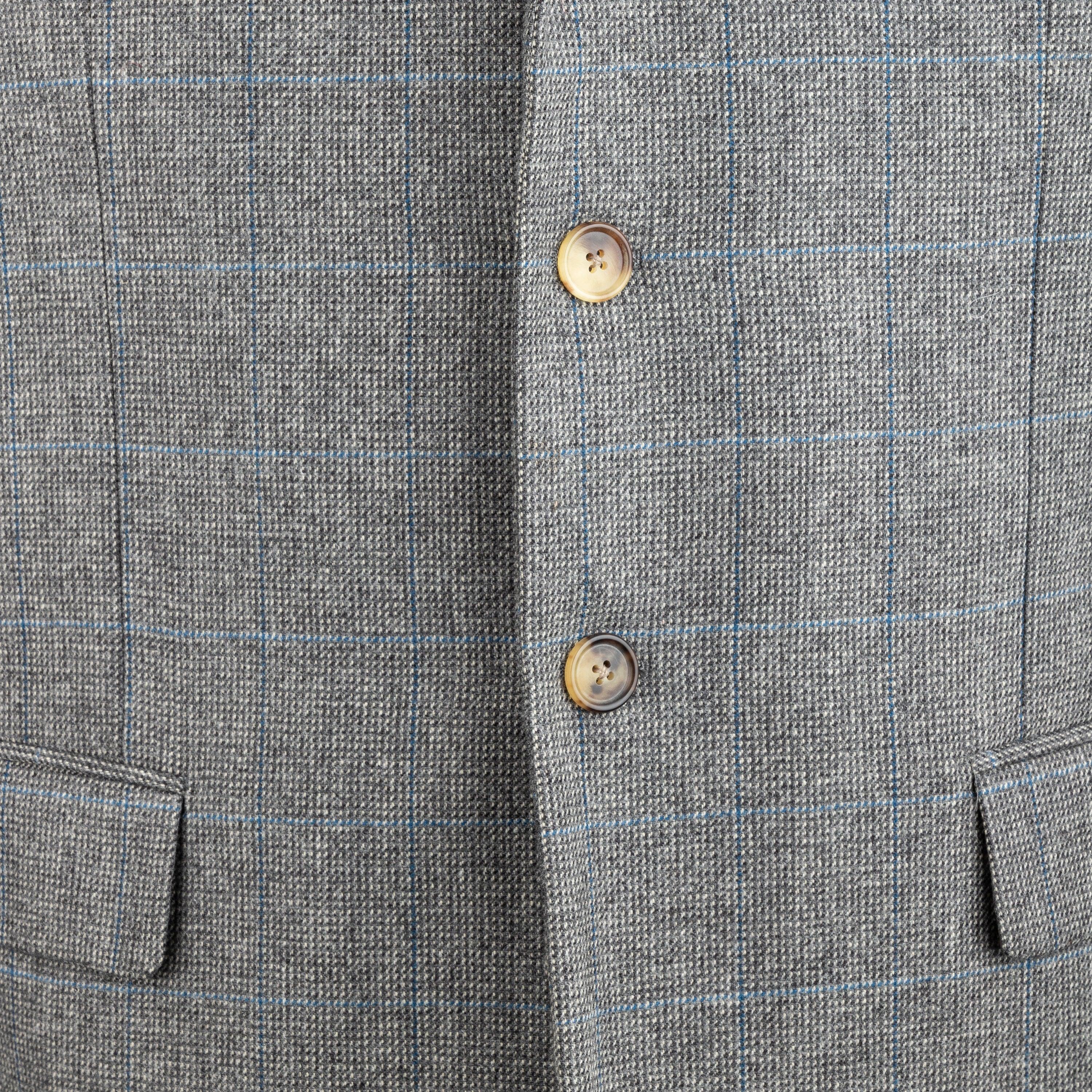 Gray Corneliani Checkered Blazer - '00s For Sale