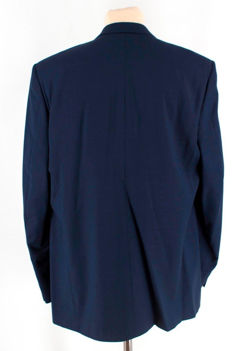 Corneliani Navy Blue Wool Suit L For Sale 1