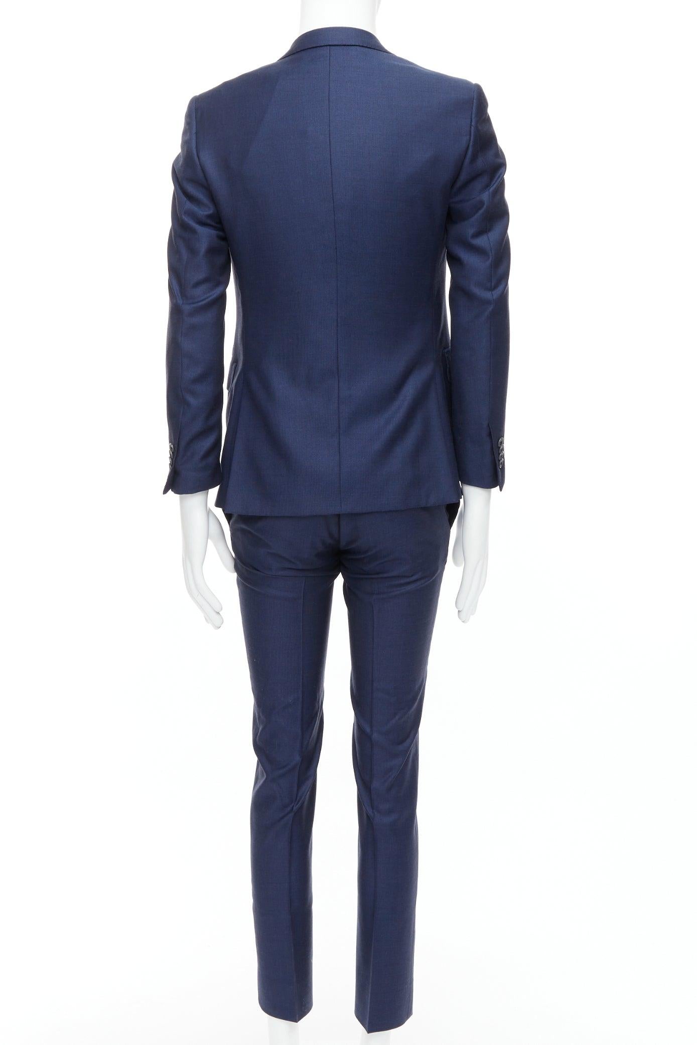 Traje slim fit CORNELIANI Super 110'S 18.25 micro lana virgen extrafina IT44 XS en Excelente estado para la venta en Hong Kong, NT