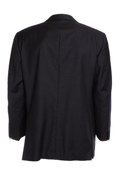 Corneliani, wool blazer in dark gray