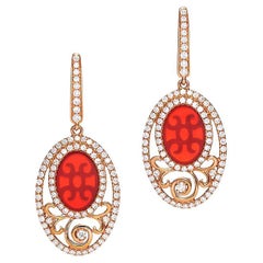 Pendientes colgantes Cornelians