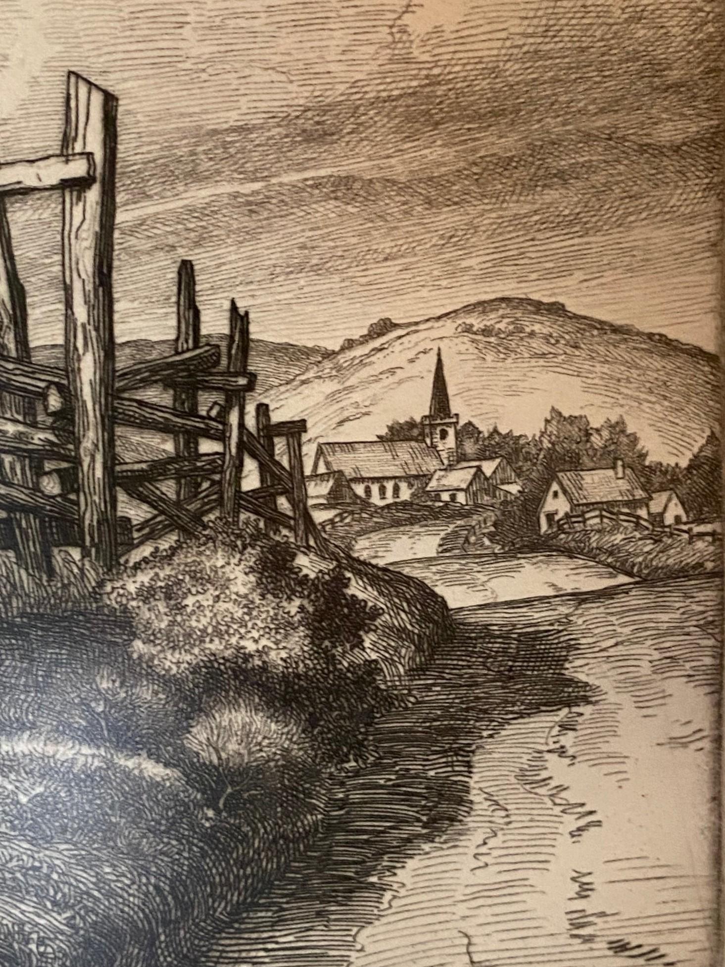 Cornelis Botke, édition limitée L'artiste californien à graver et à Bodega en vente 3