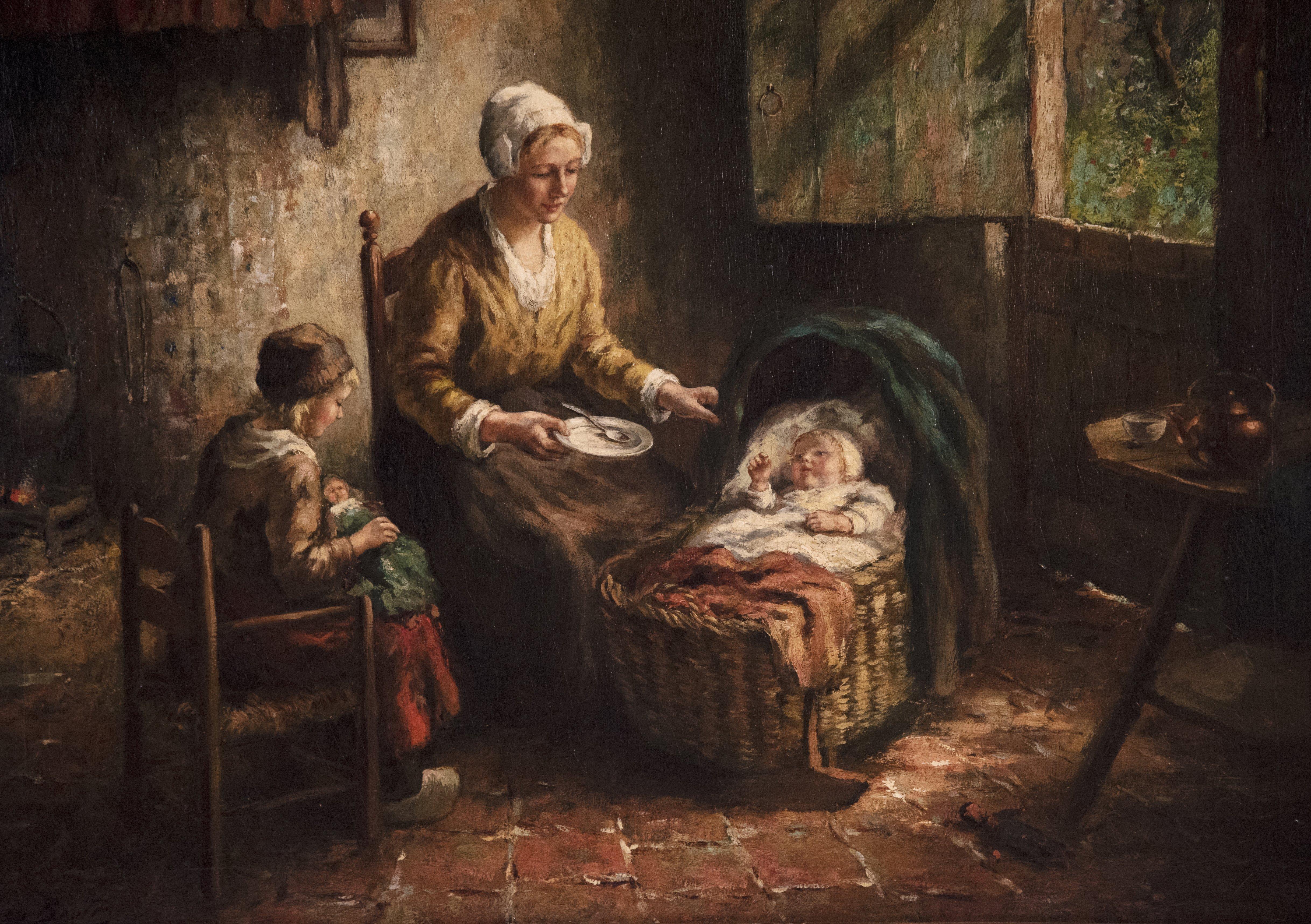 Morning Light - Painting by Cornelius Bouter