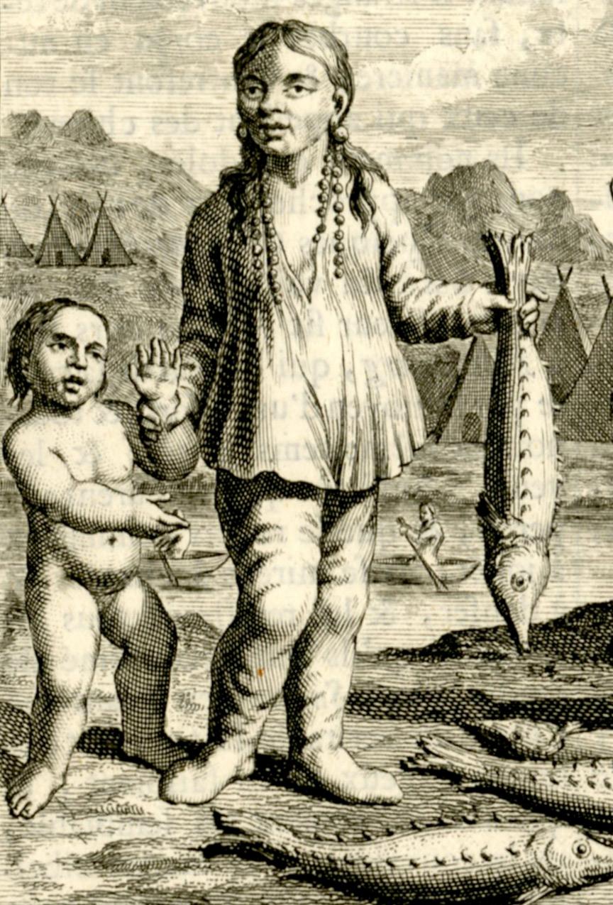 Ostiakes - Print de Cornelis de Bruijn