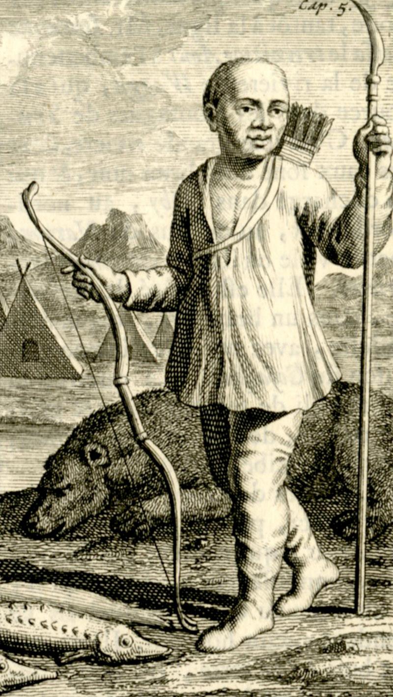 Ostiakes - Print Antiguos maestros de Cornelis de Bruijn