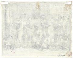 Galley slaves preparing a meal