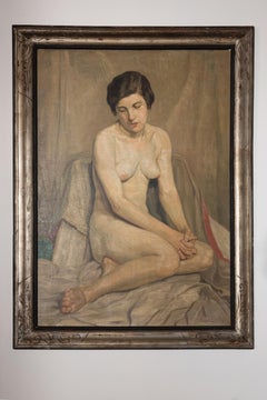 Ritratto nudo di Marie-Henriette Mus, moglie dell'artista.