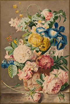 Antique Bouquet of Flowers