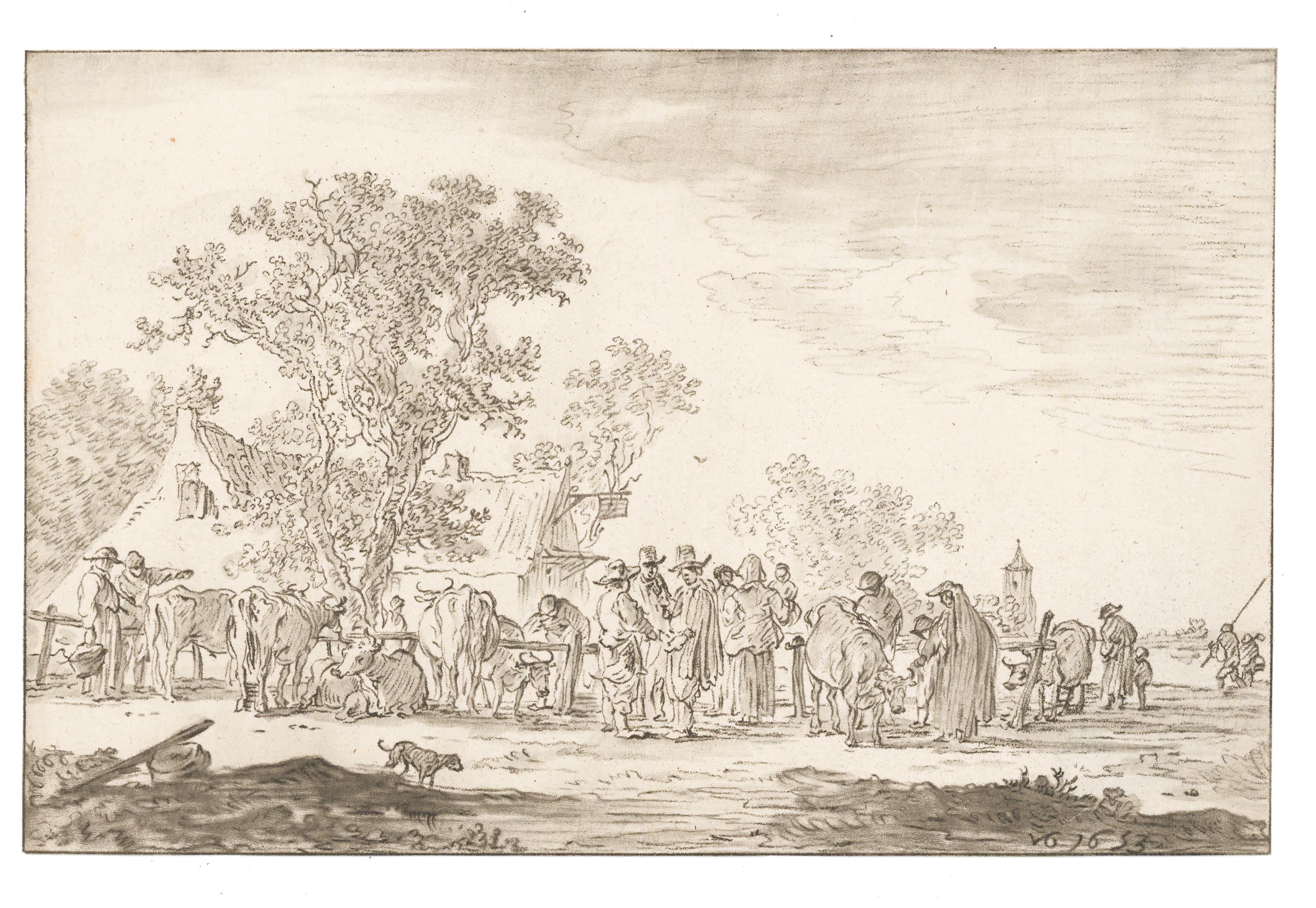 Cornelis Ploos van Amstel Landscape Print - Landscape
