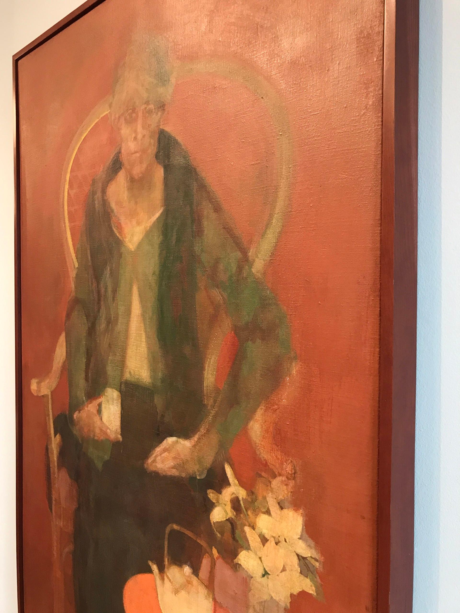 Previously owned figurative painting. 