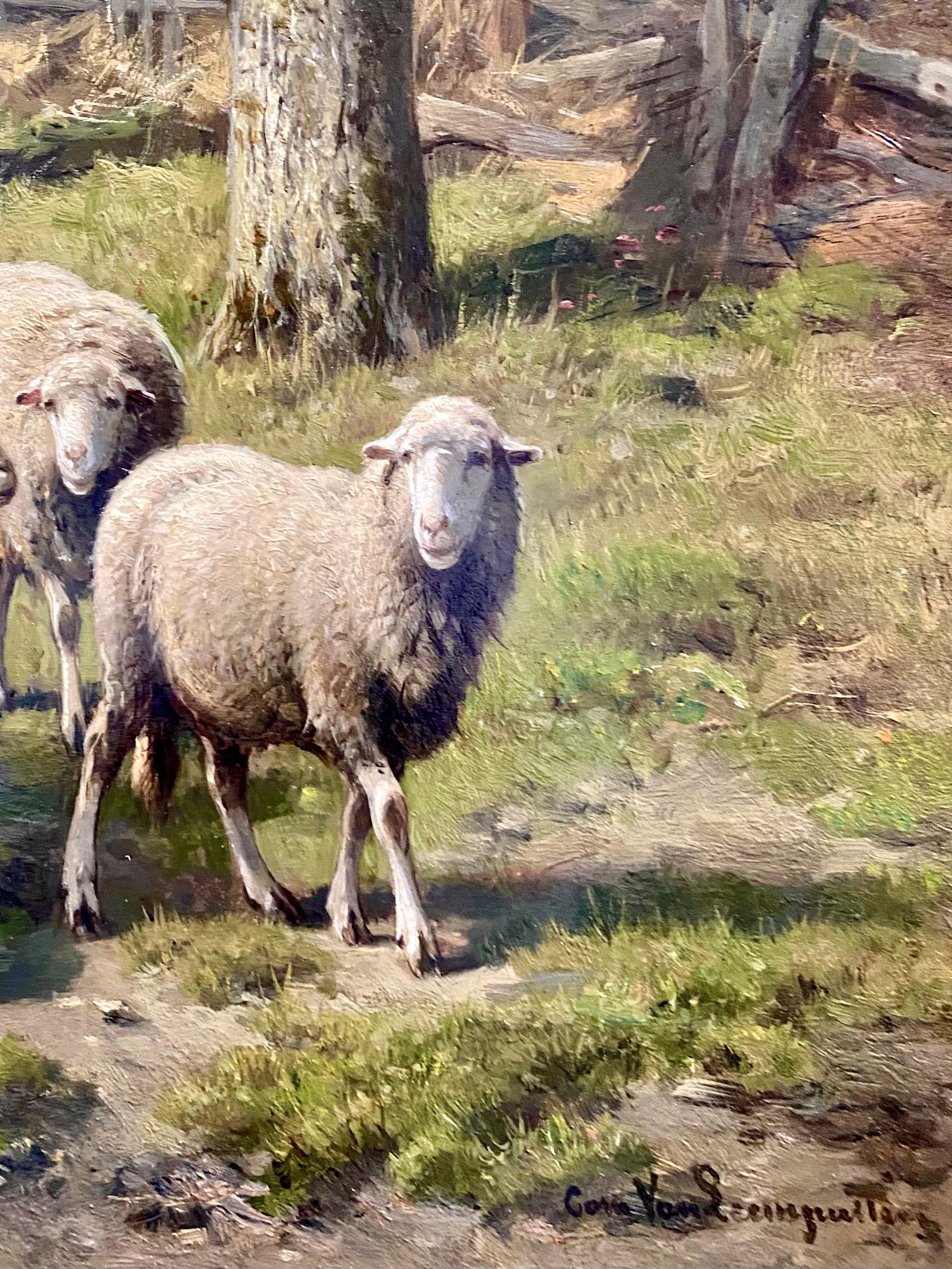 Der Hirte mit seiner Herde