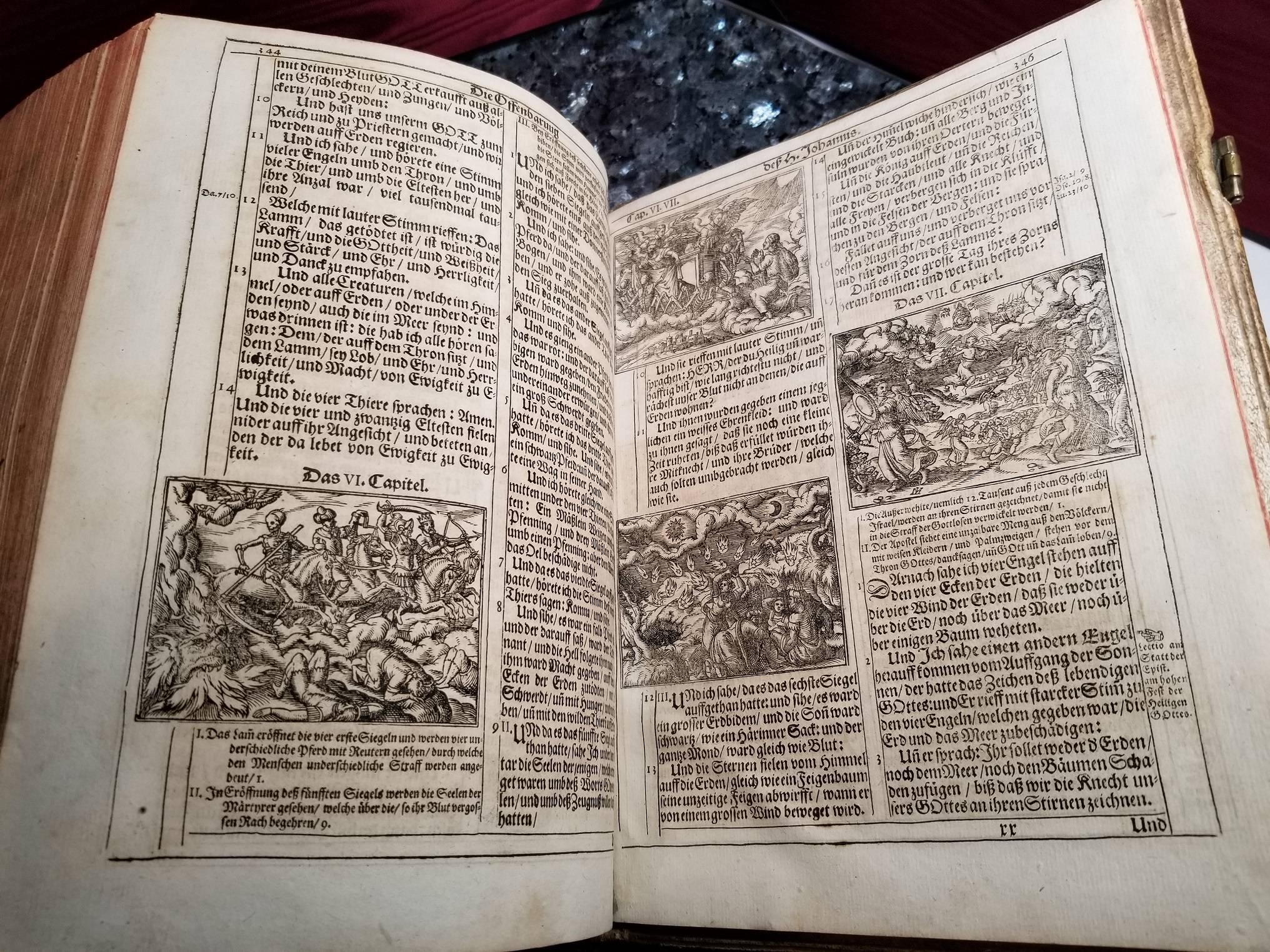 1661/1662 Mainz Bible. Complete. German. Popularly called the 