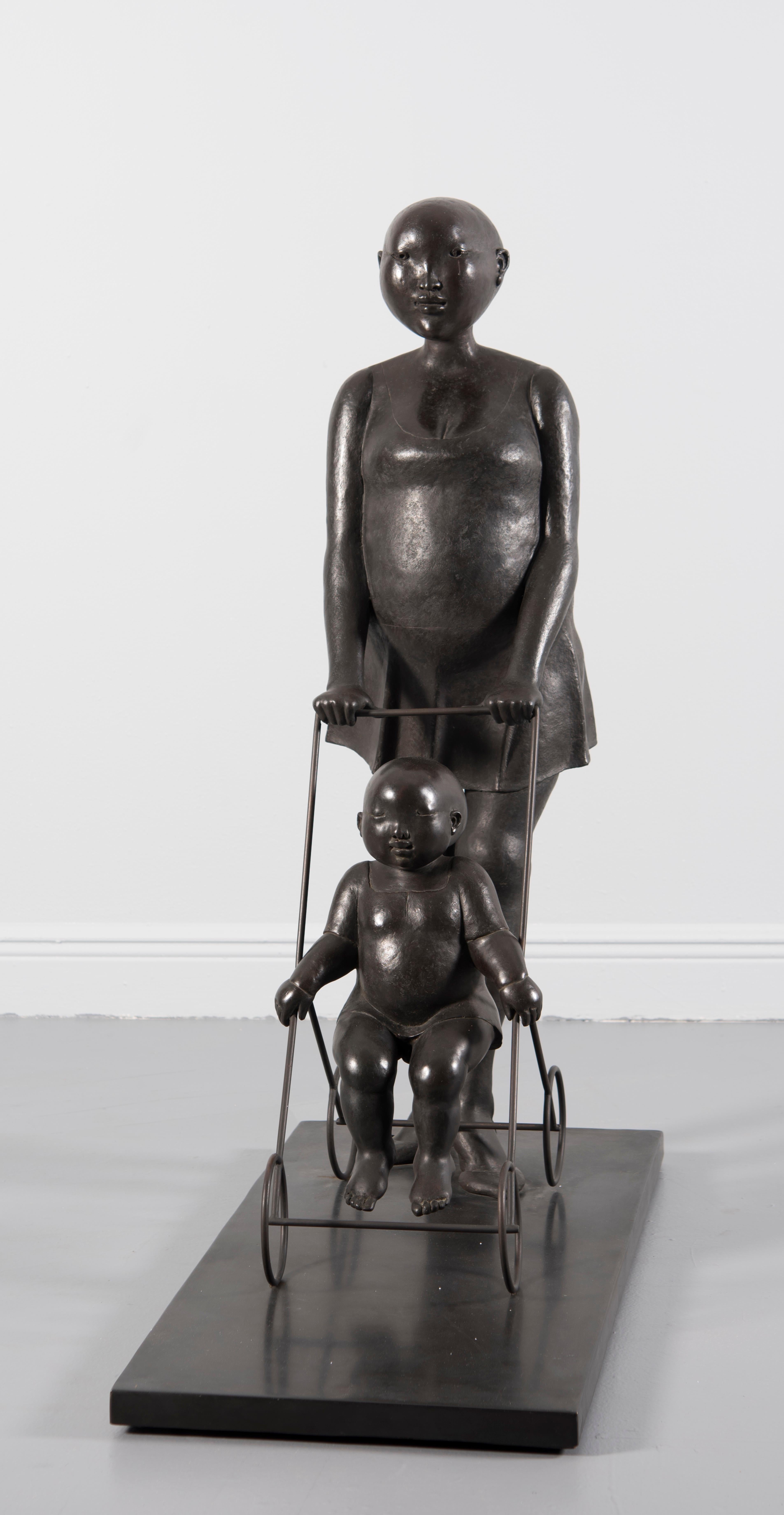 Cornelis Zitman, Divertimiento, 1973,  Bronze,  72 x 34 x 45 cm   For Sale 2
