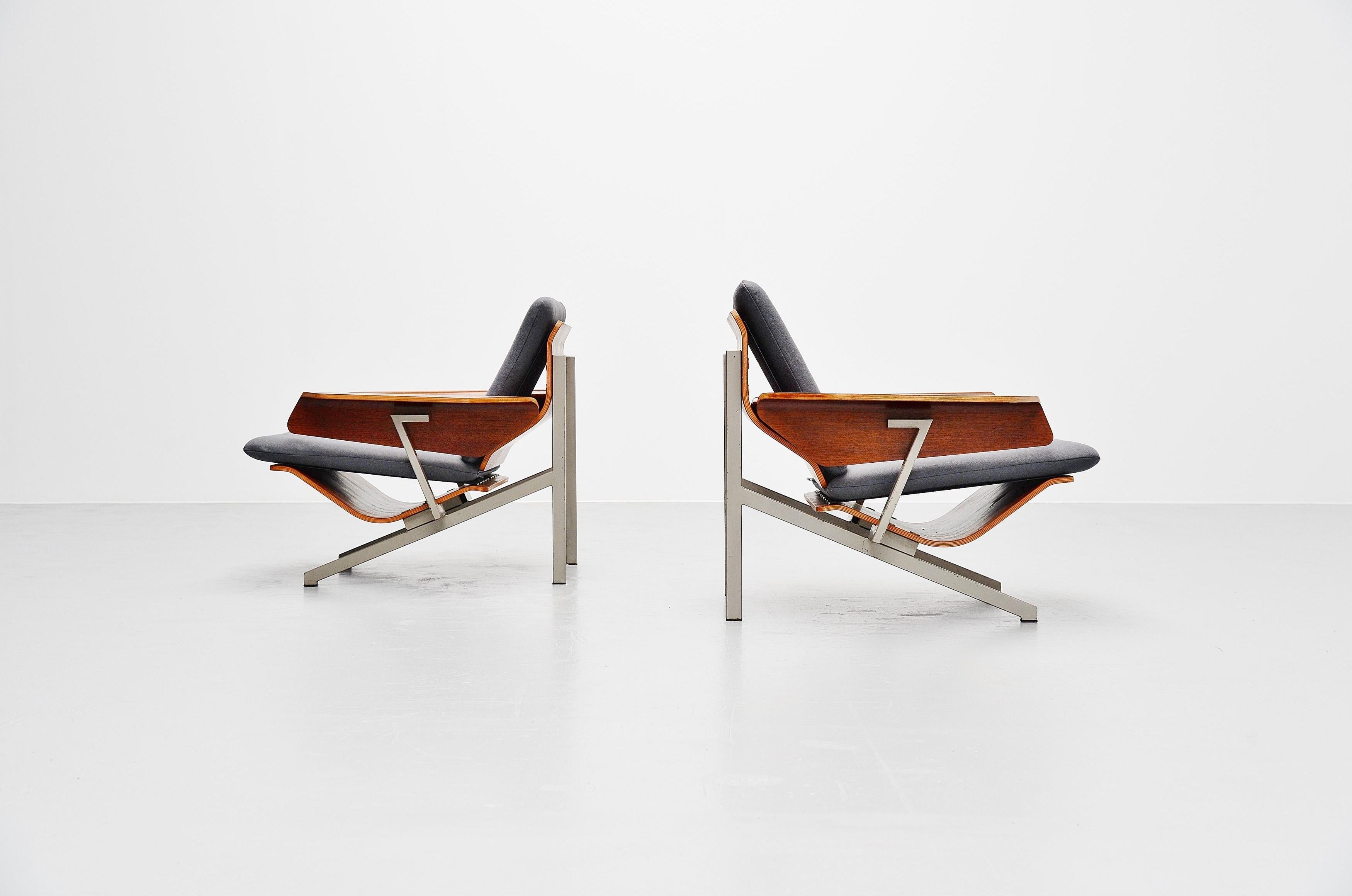 Cornelis Zitman FM50 Lounge Chairs Pastoe 1964 4