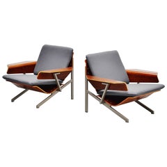 Cornelis Zitman FM50 Lounge Chairs Pastoe 1964