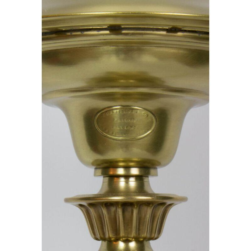 Blown Glass Cornelius & Company Astral Lamp For Sale