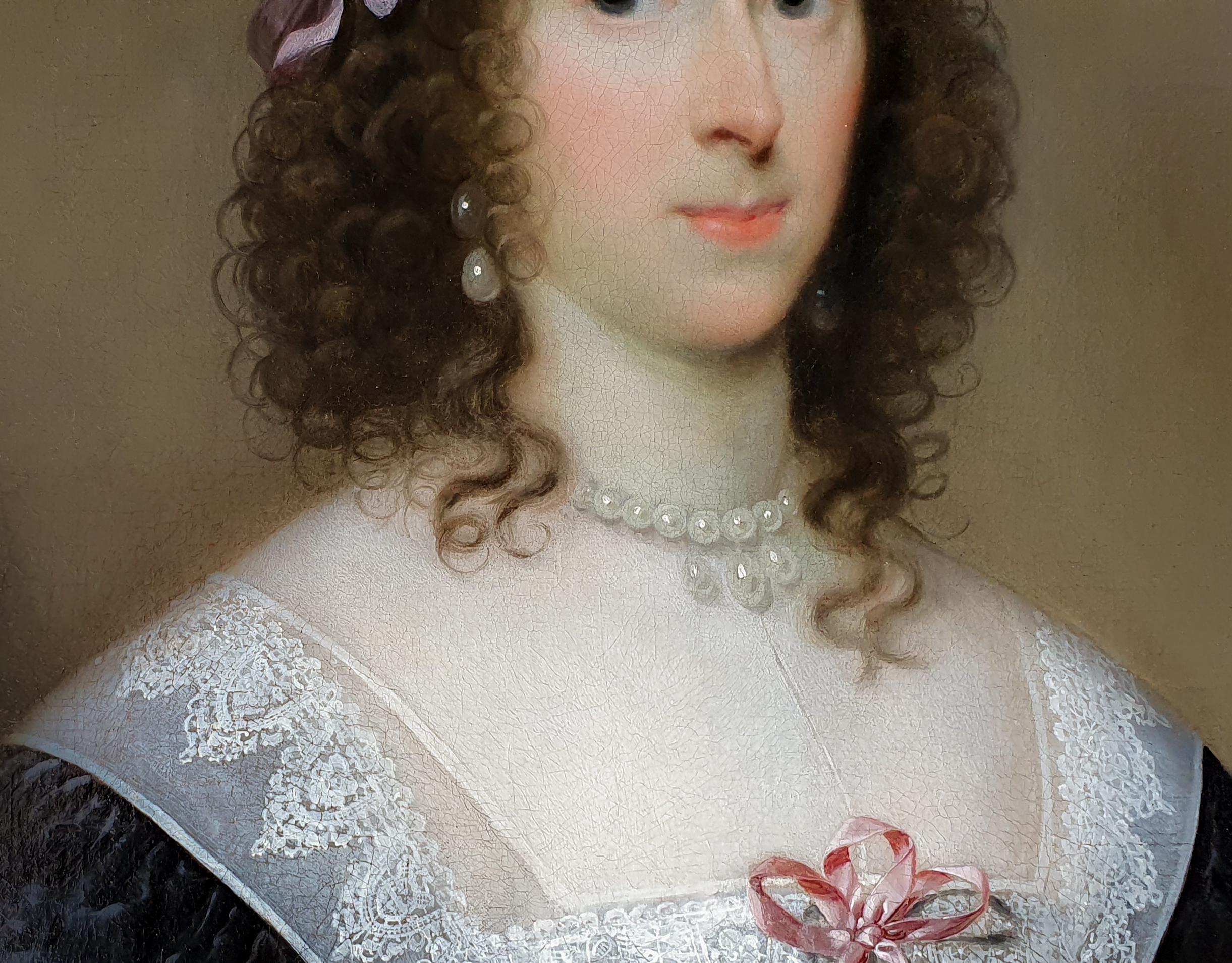 Portrait of Elizabeth Penyston; Cornelius Johnson (1593-1664), Signed and Dated 1