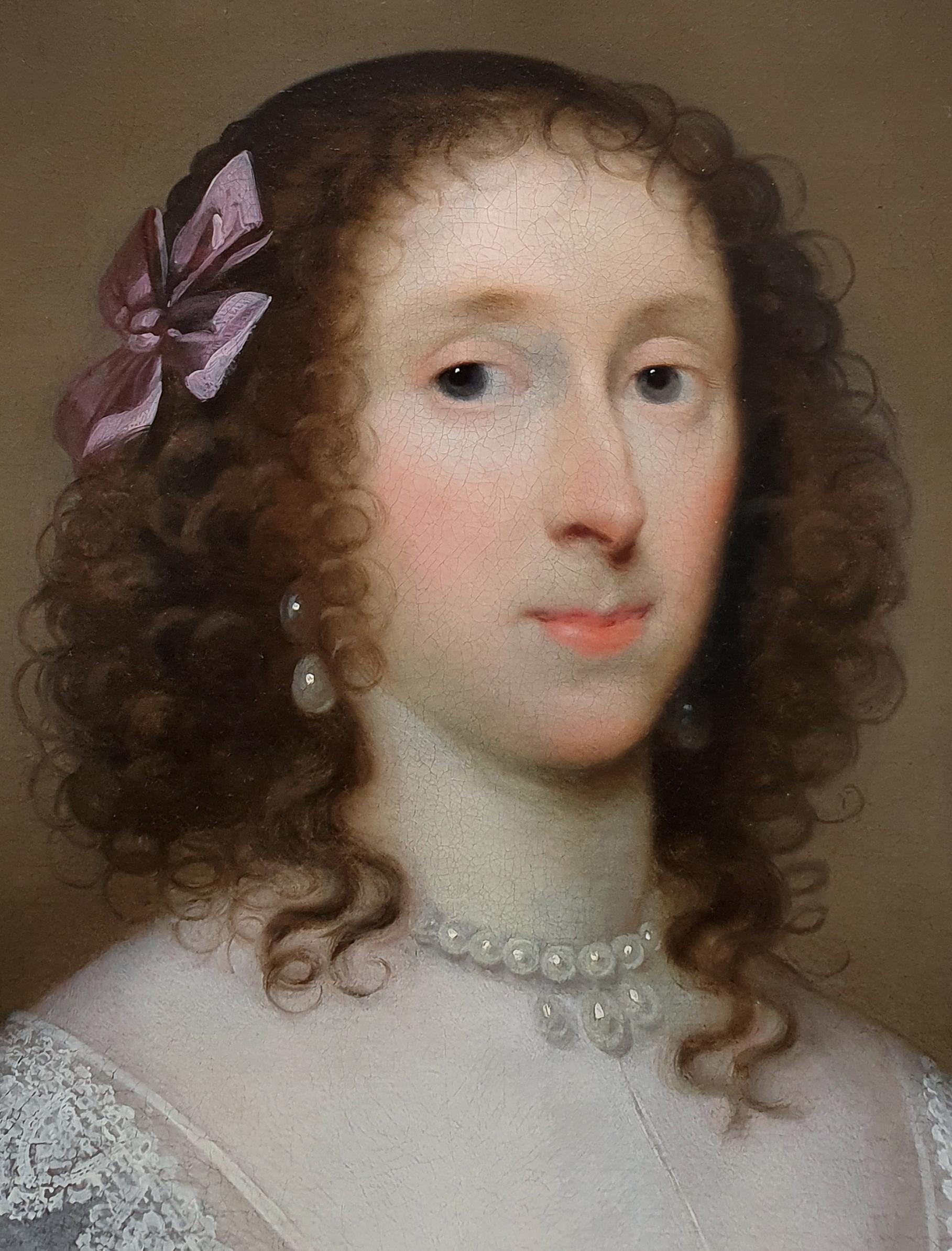 Portrait of Elizabeth Penyston; Cornelius Johnson (1593-1664), Signed and Dated 5