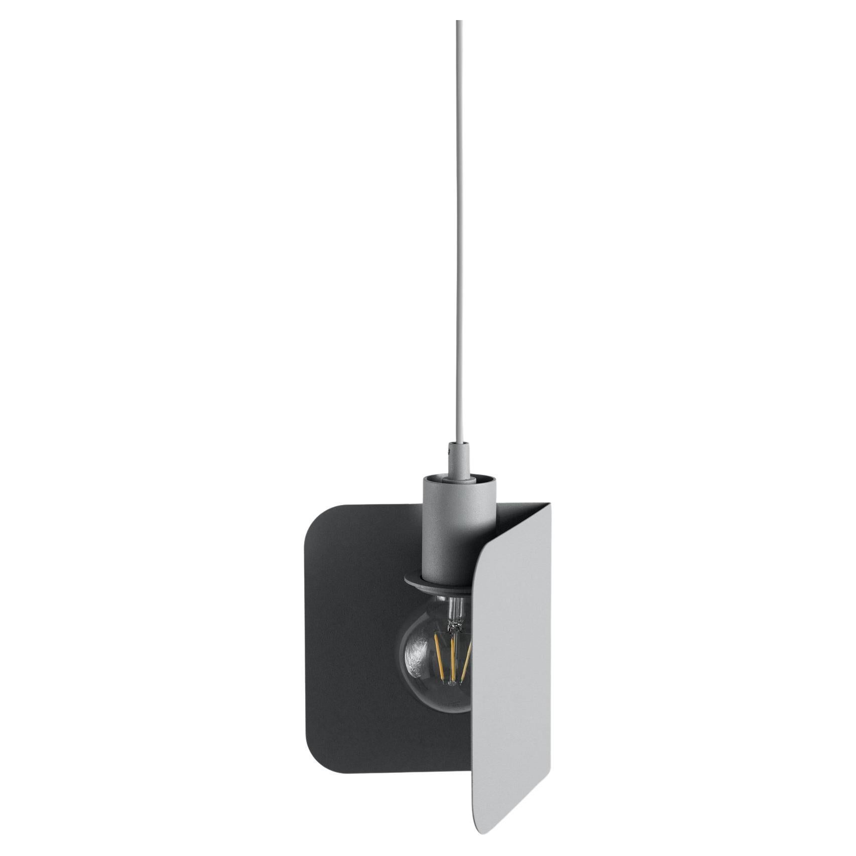 Lampada a sospensione angolare Big Grey di +kouple