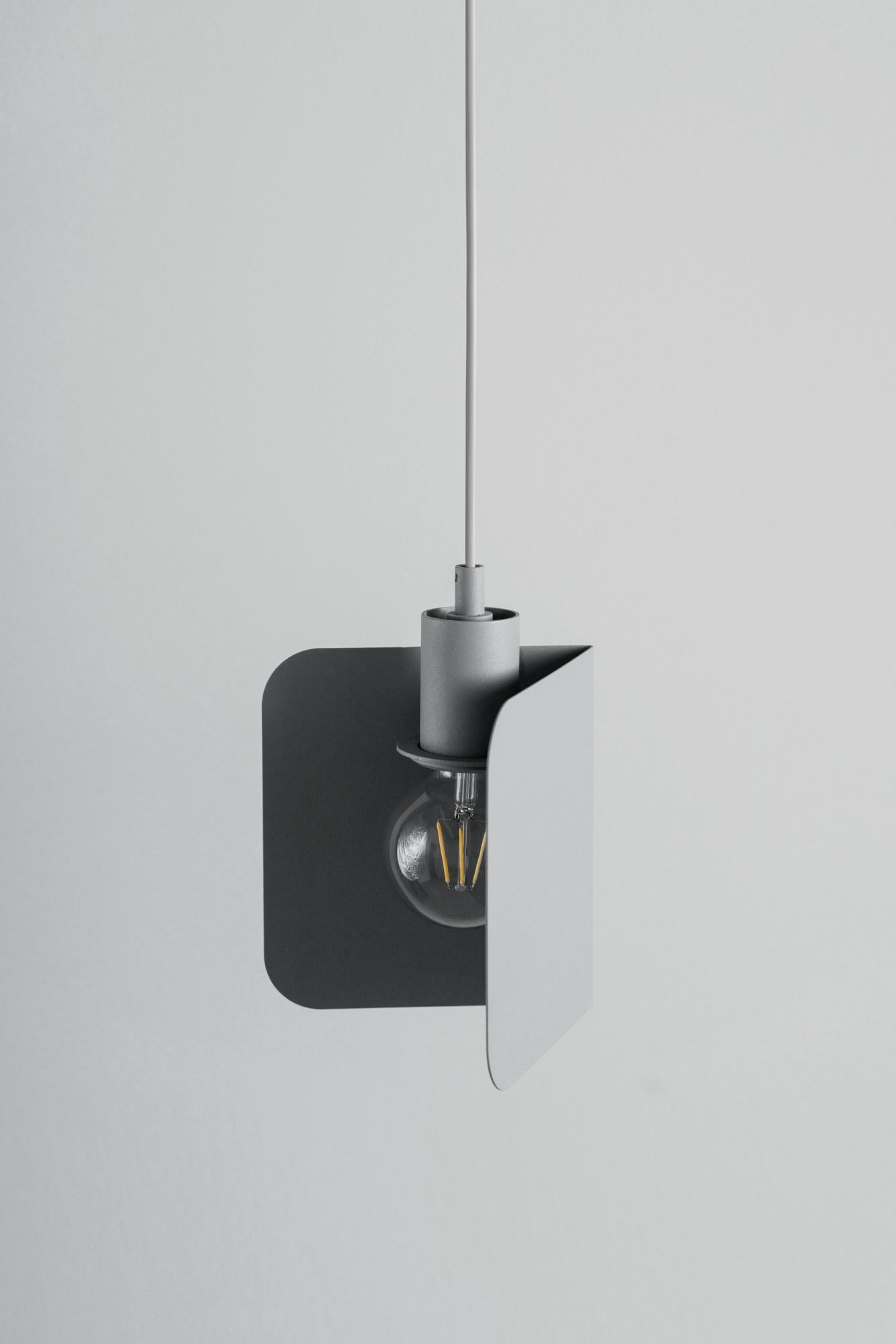 Ucraino Lampada a sospensione Corner Big White di +kouple in vendita