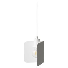 Corner Big White Pendant Lamp by +kouple