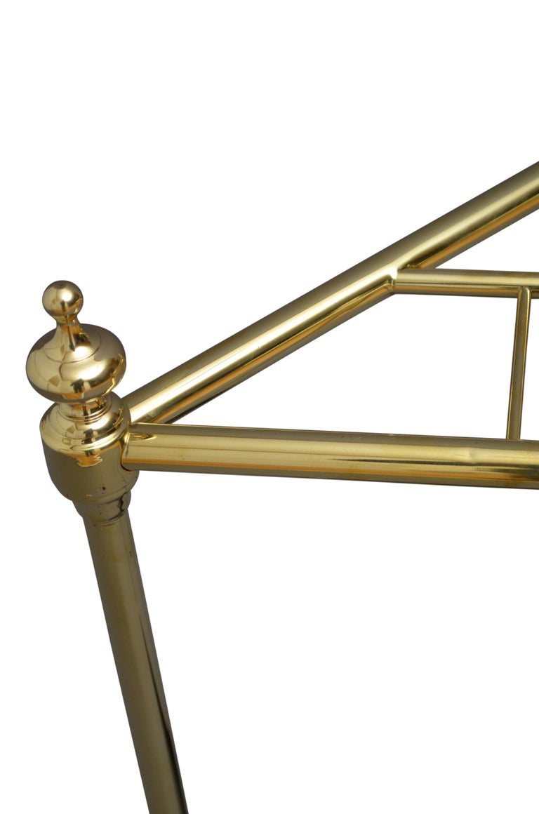 Corner Brass Umbrella Stand For Sale at 1stDibs corner umbrella stand