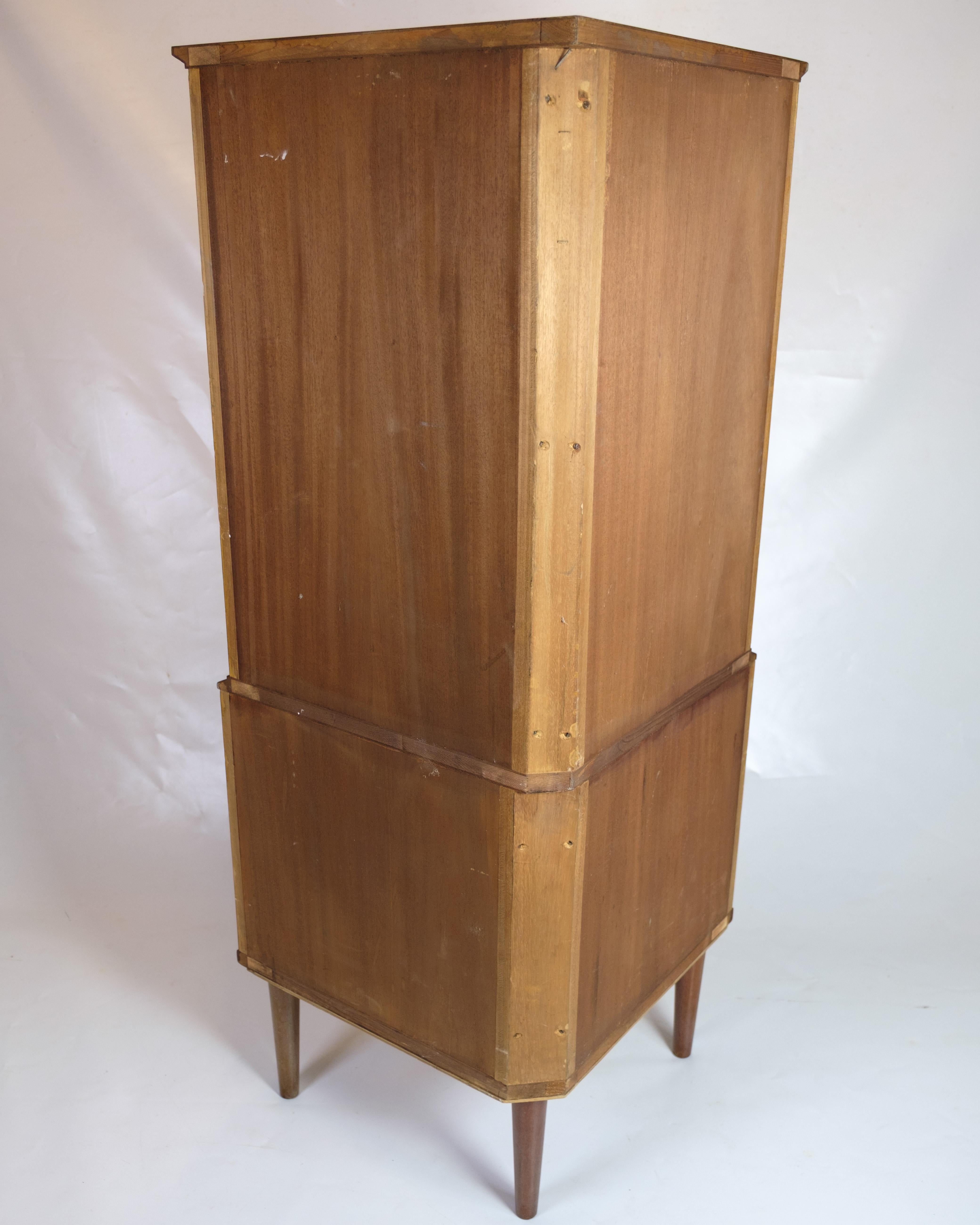 Corner Cabinet In Teak, Danish Design For Peterson Furniture From 1960s For Sale 11