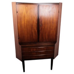 Corner Cabinet in Teak of Danish Design from the 1960s