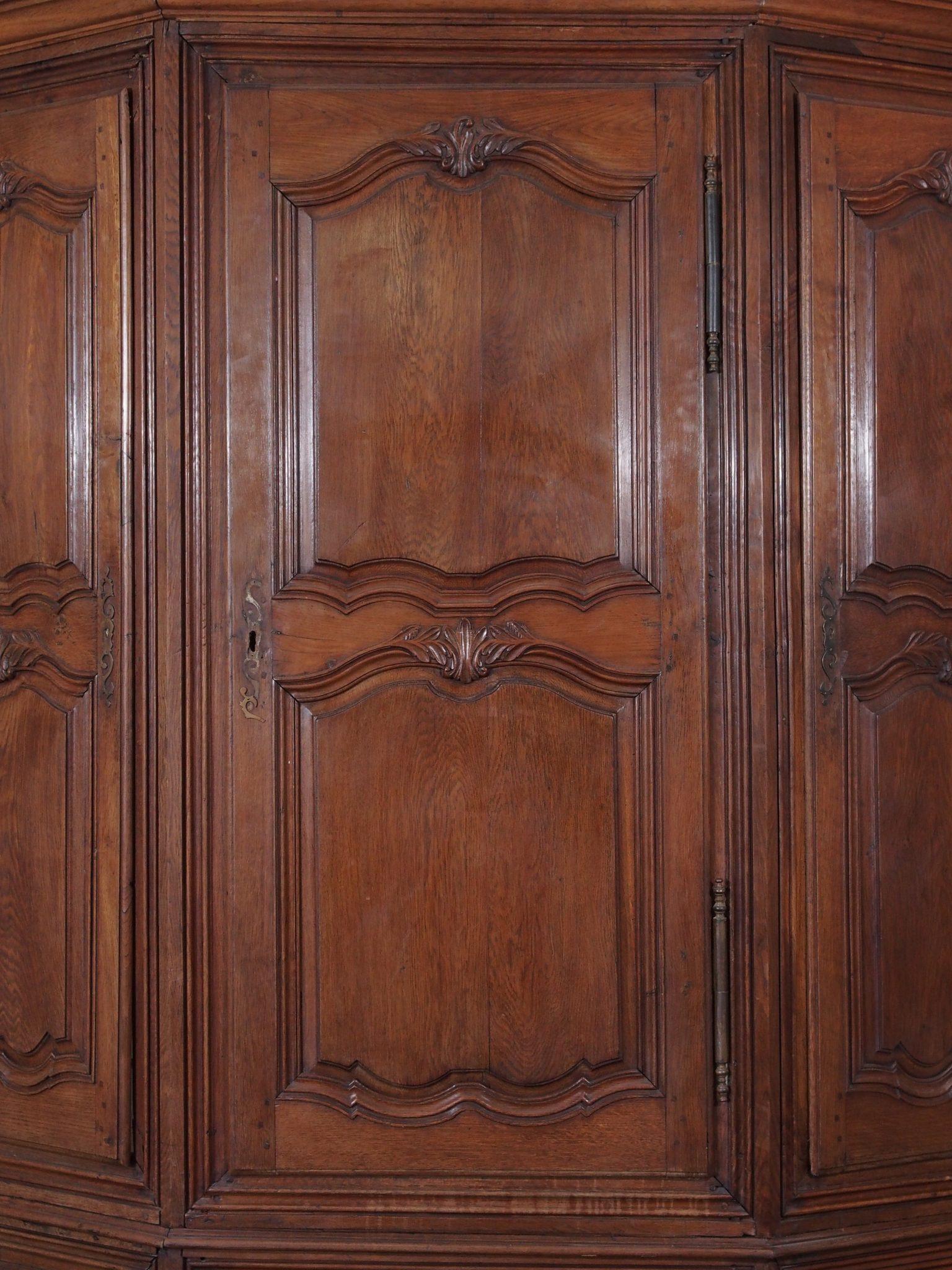 Eckschrank, Louis XIV.-Stil, 18. Jahrhundert (Französisch) im Angebot
