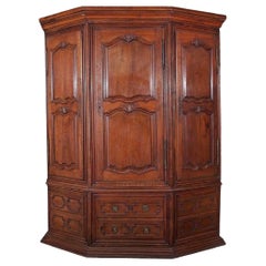 Used Corner Cabinet, Louis XIV, 18th Century