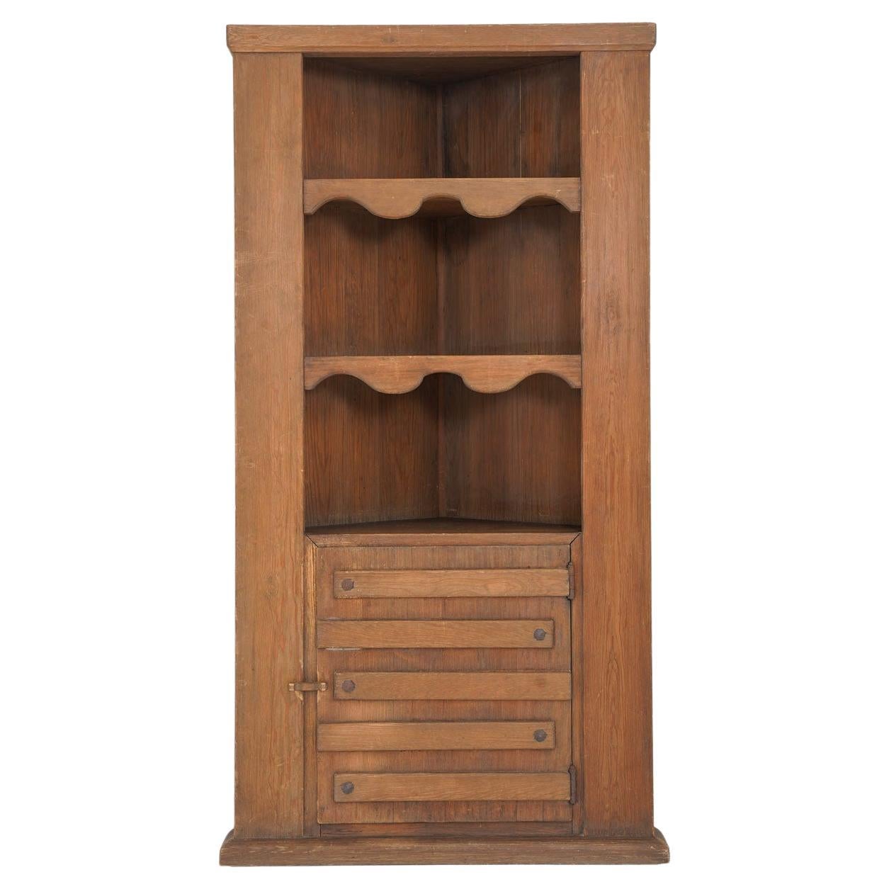 Corner Cabinet Model "Sandhamn" by Axel Einar Hjorth 1930