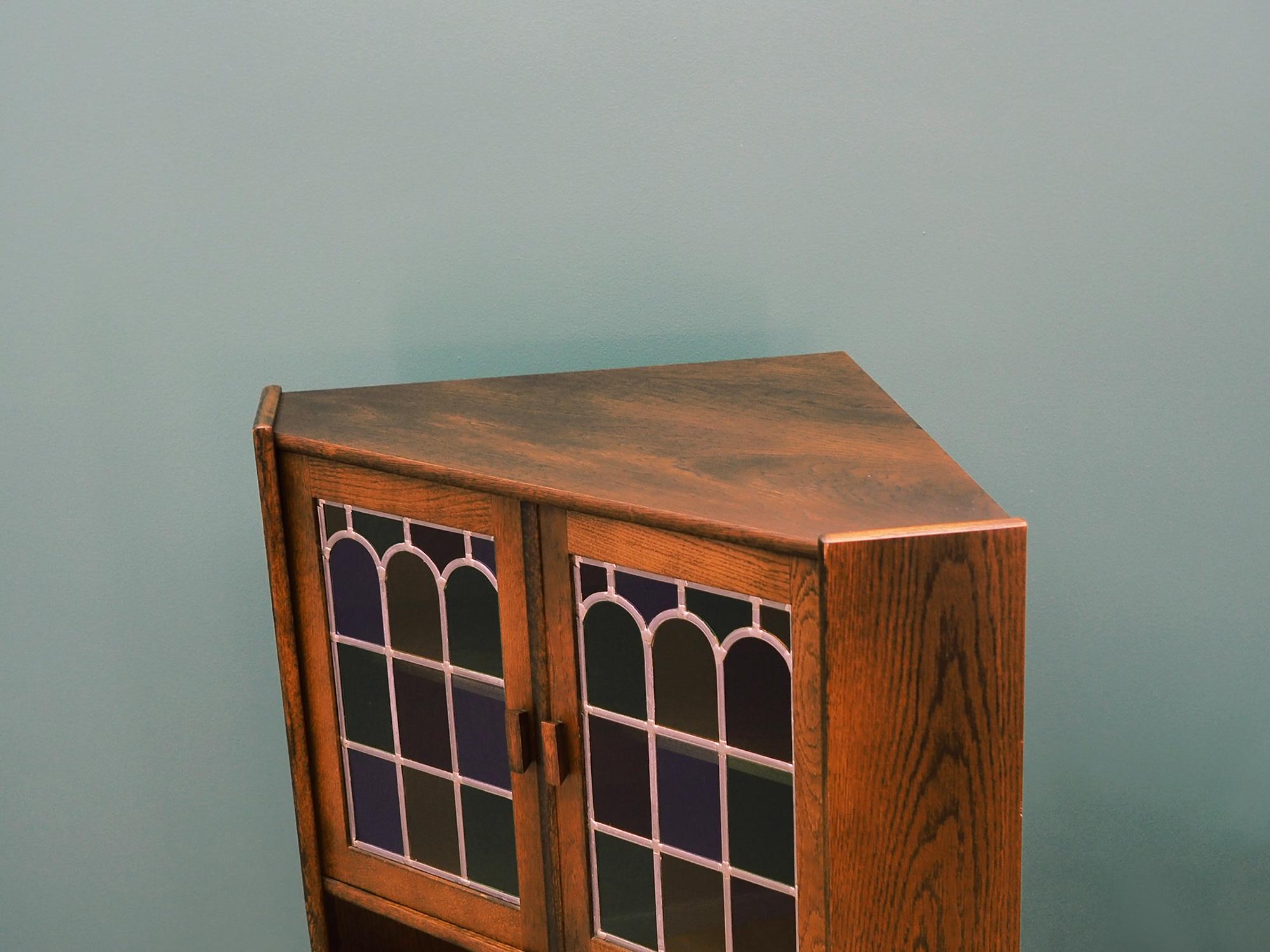 Corner Cabinet Oak, Danish Design, 1960s For Sale 1