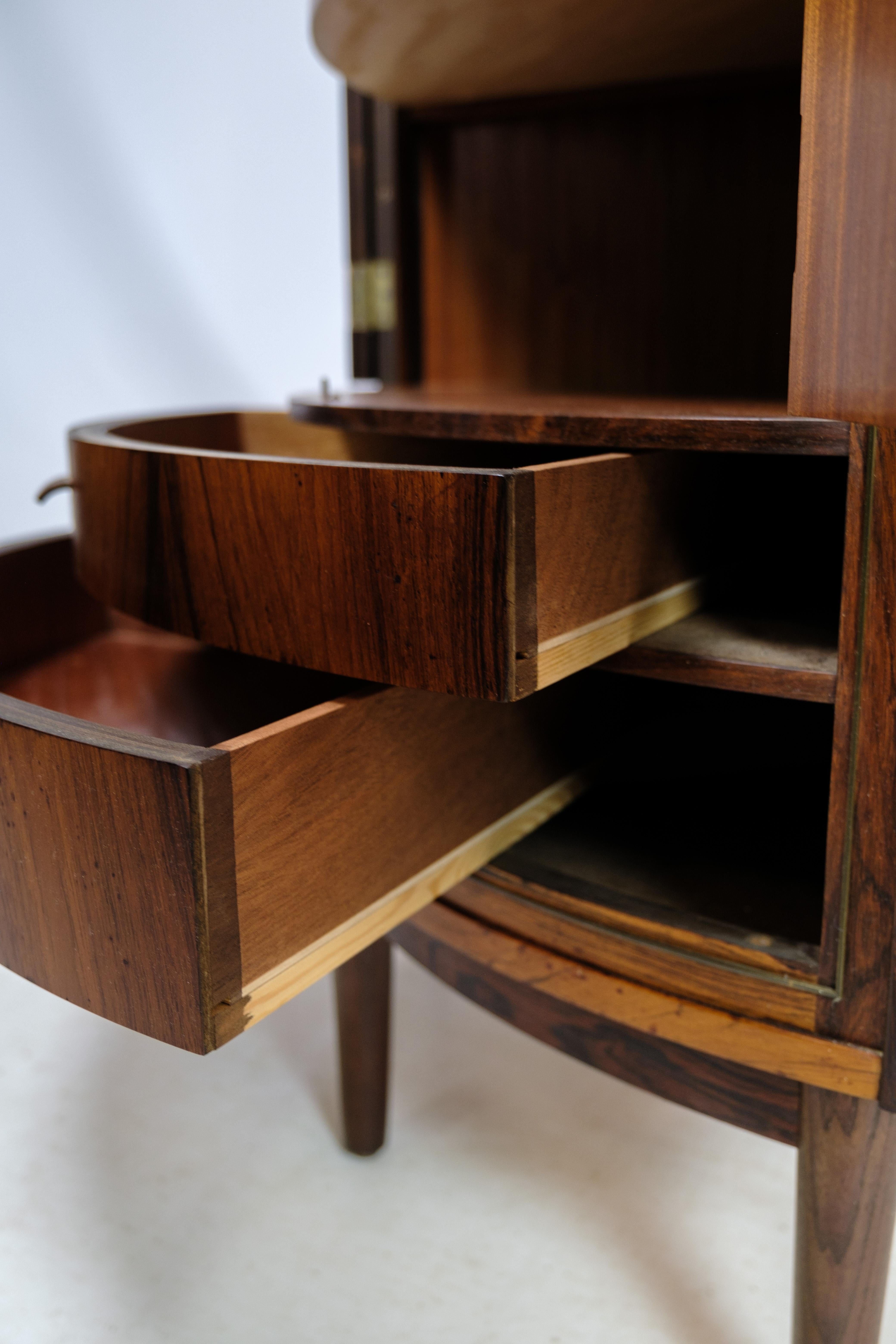 Corner Cabinet, Rosewood, Danish Design, 1960 In Good Condition For Sale In Lejre, DK