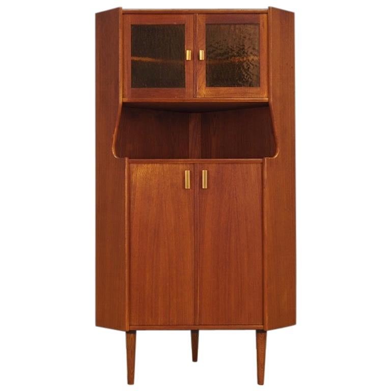 Corner Cabinet Teak 1960-1970 Danish Design