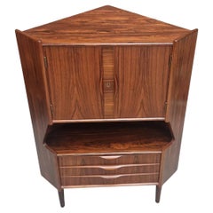 Corner cupboard by Omann Jun, Denmark, 1970
s