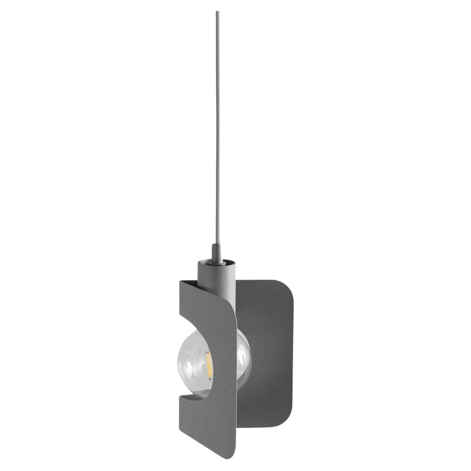 Lampada a sospensione Corner Globe Grey di +kouple
