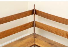 Antique Mixed Wood Children’s L Shaped Corner Bench