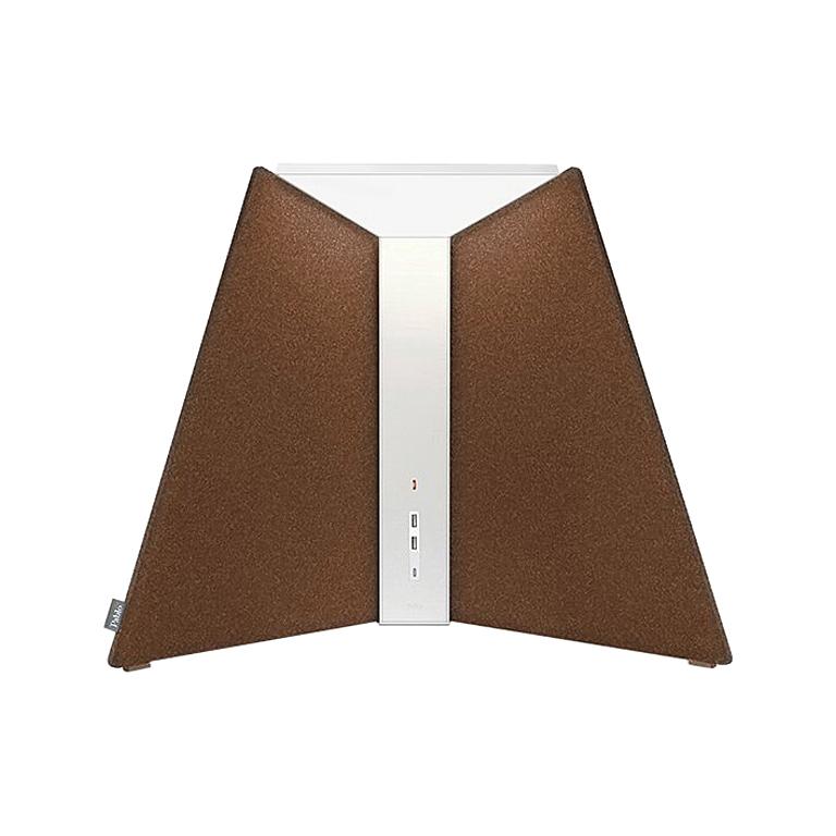 Lampe de bureau d'angle 15 cm en châtaignier par Pablo Designs