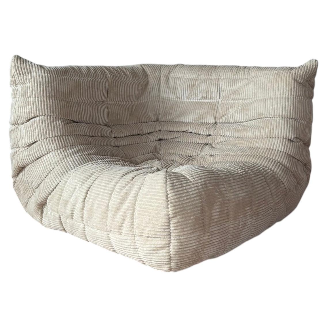 Corner-Seater Togo Sofa by Michel Ducaroy for Ligne Roset For Sale