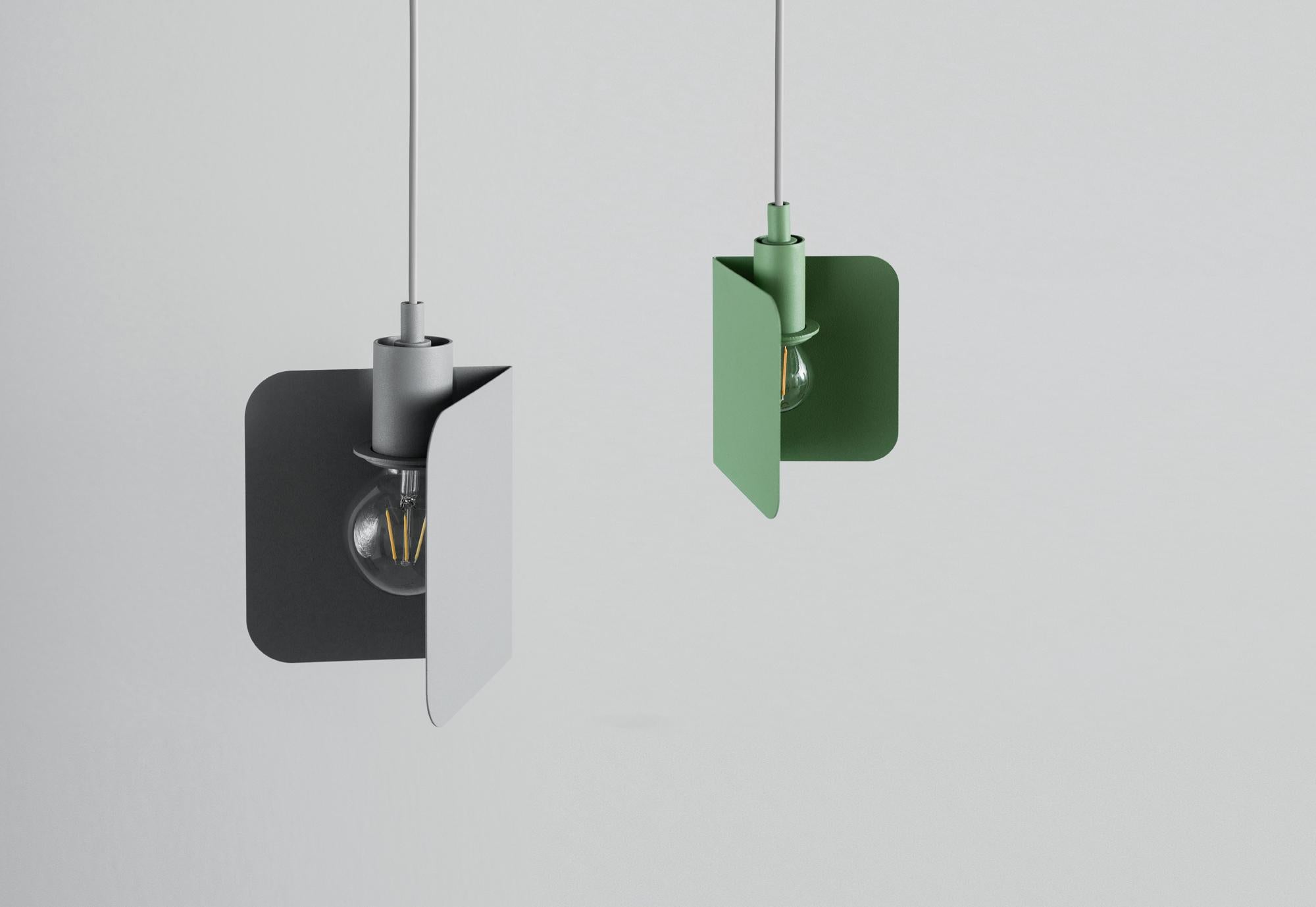 Lampada a sospensione Corner Small Moss di +kouple in vendita 3