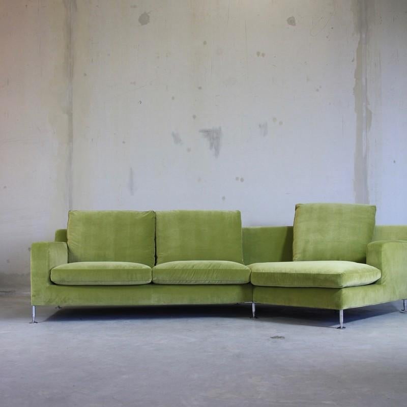 Late 20th Century Corner Sofa 'Colour of your choice' by Antonio Citterio