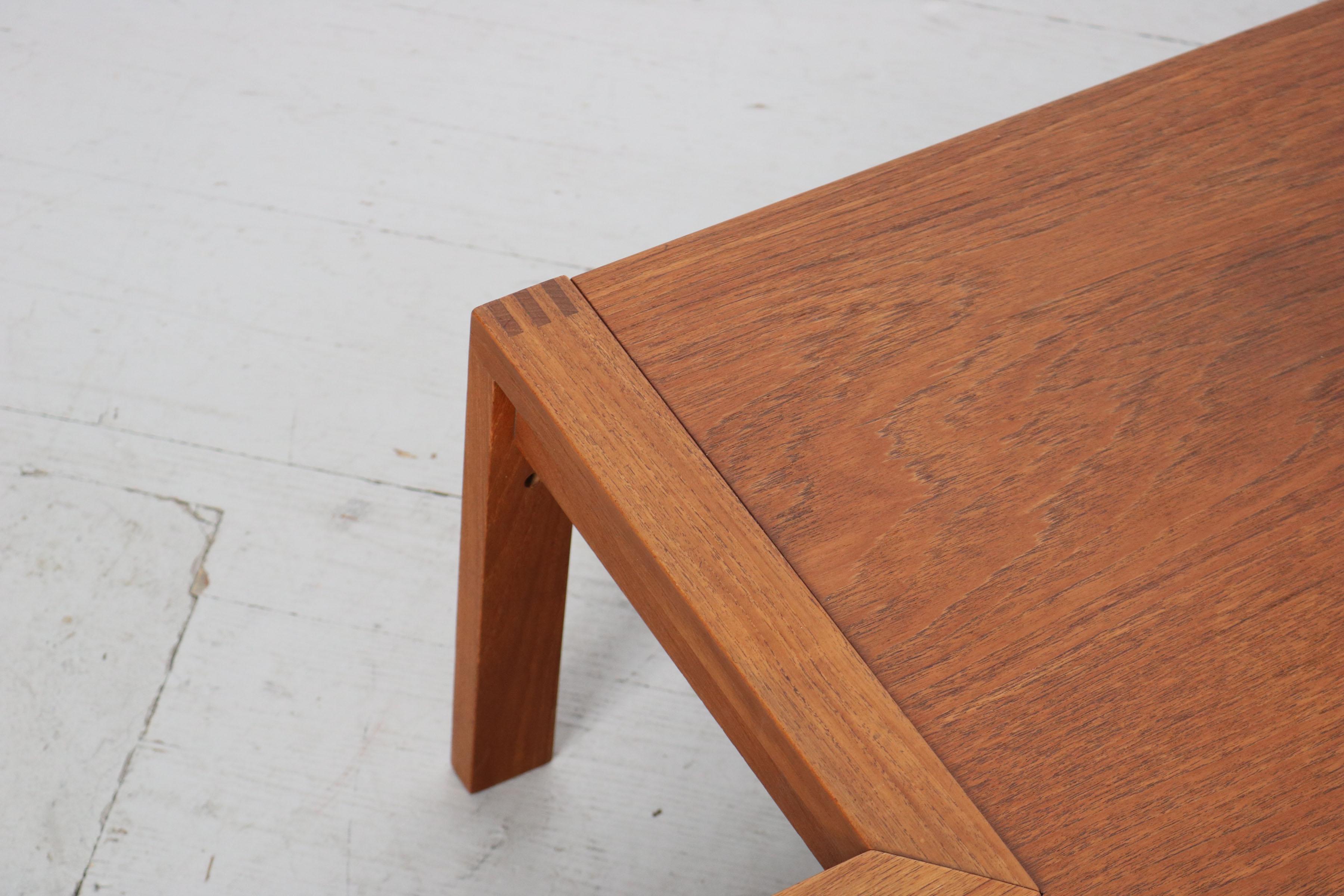 Table de salon d'angle d'Ole Knudsen & Torben Lind, France & Son, années 1960 en vente 8