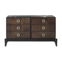 Corner.2 Chest of Drawers in Wood by Roberto Cavalli Home Interiors