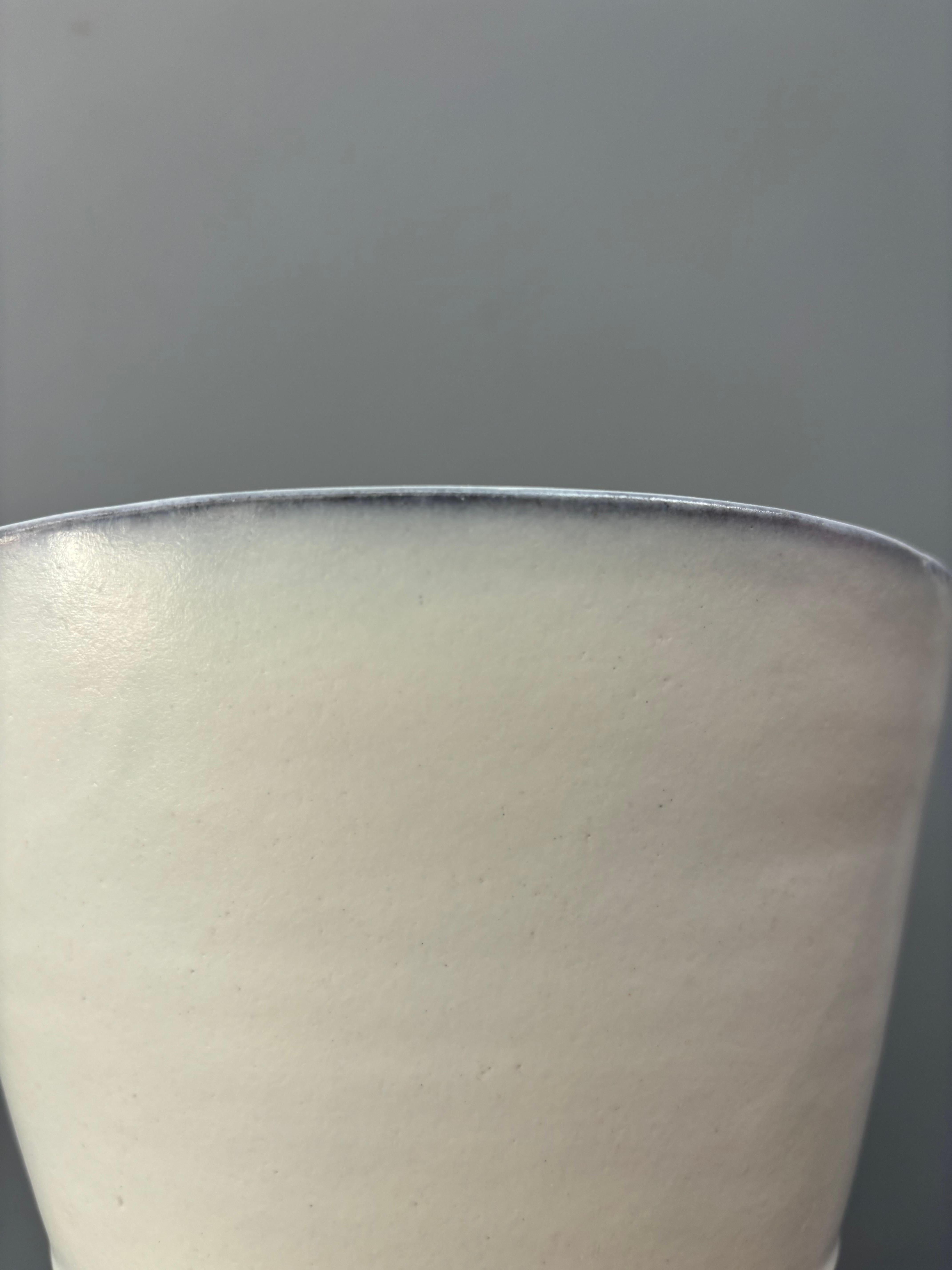 Cornet vase by Roger Capron For Sale 7
