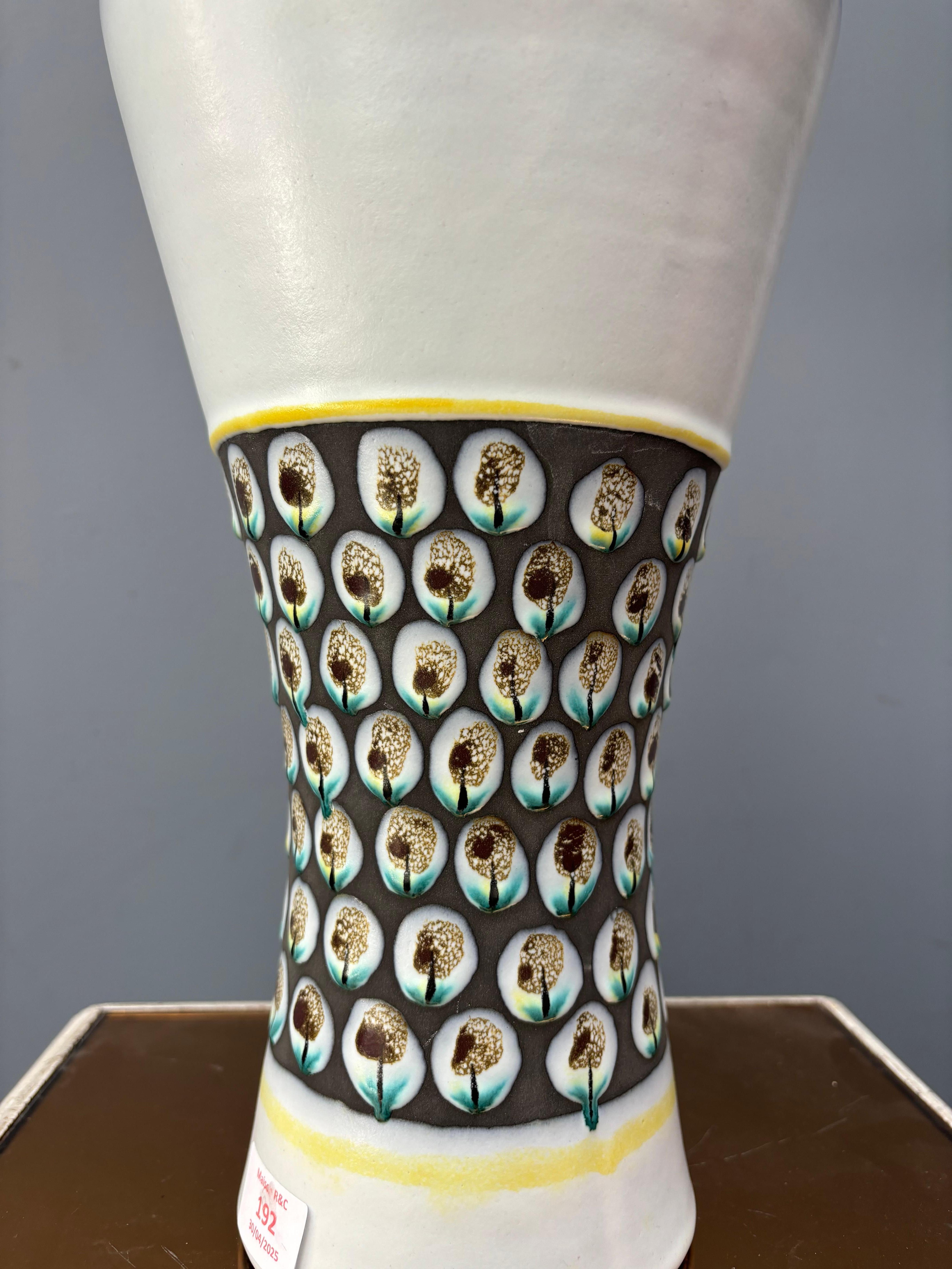 Mid-20th Century Cornet vase by Roger Capron For Sale