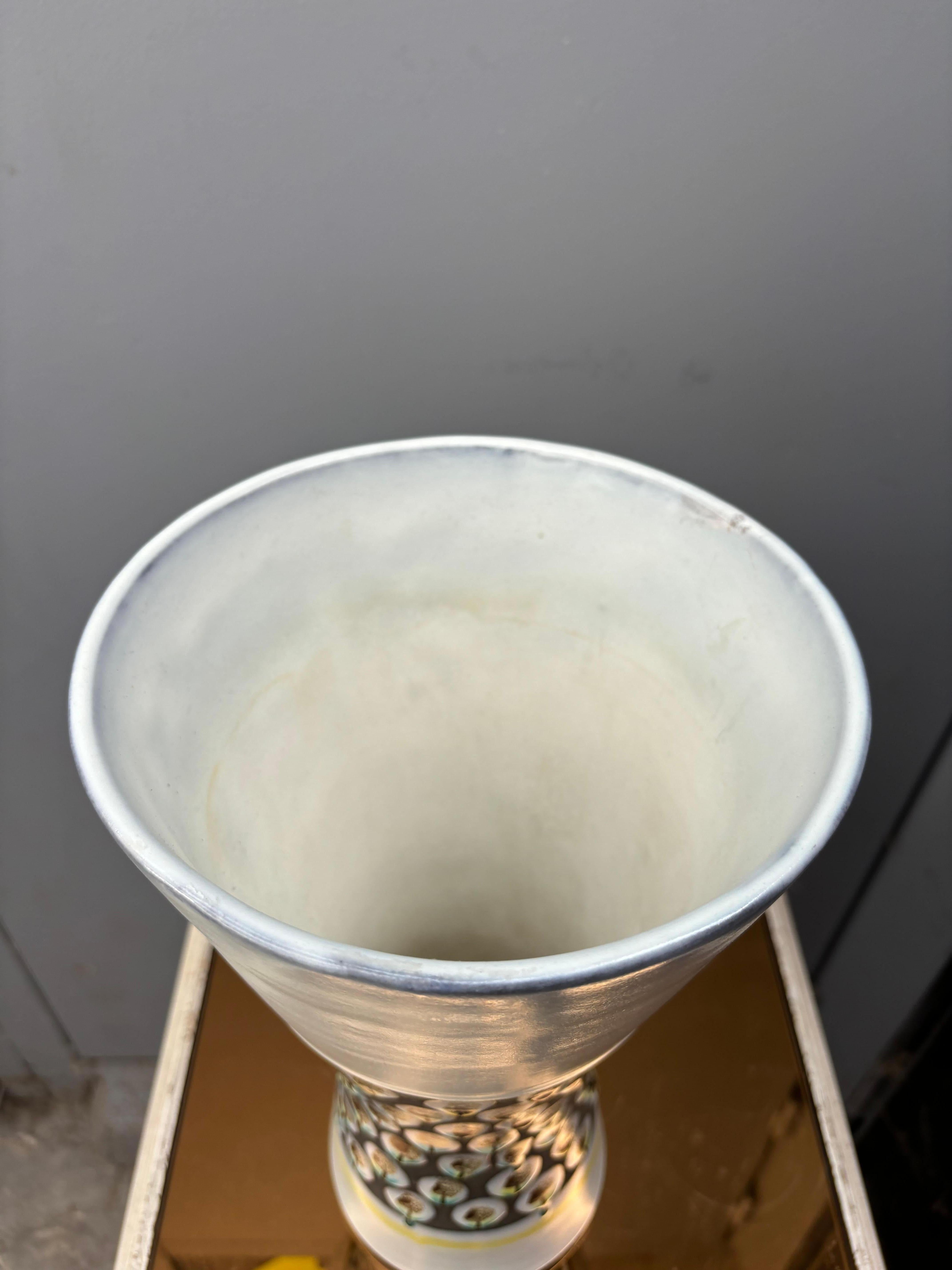Cornet vase by Roger Capron For Sale 1