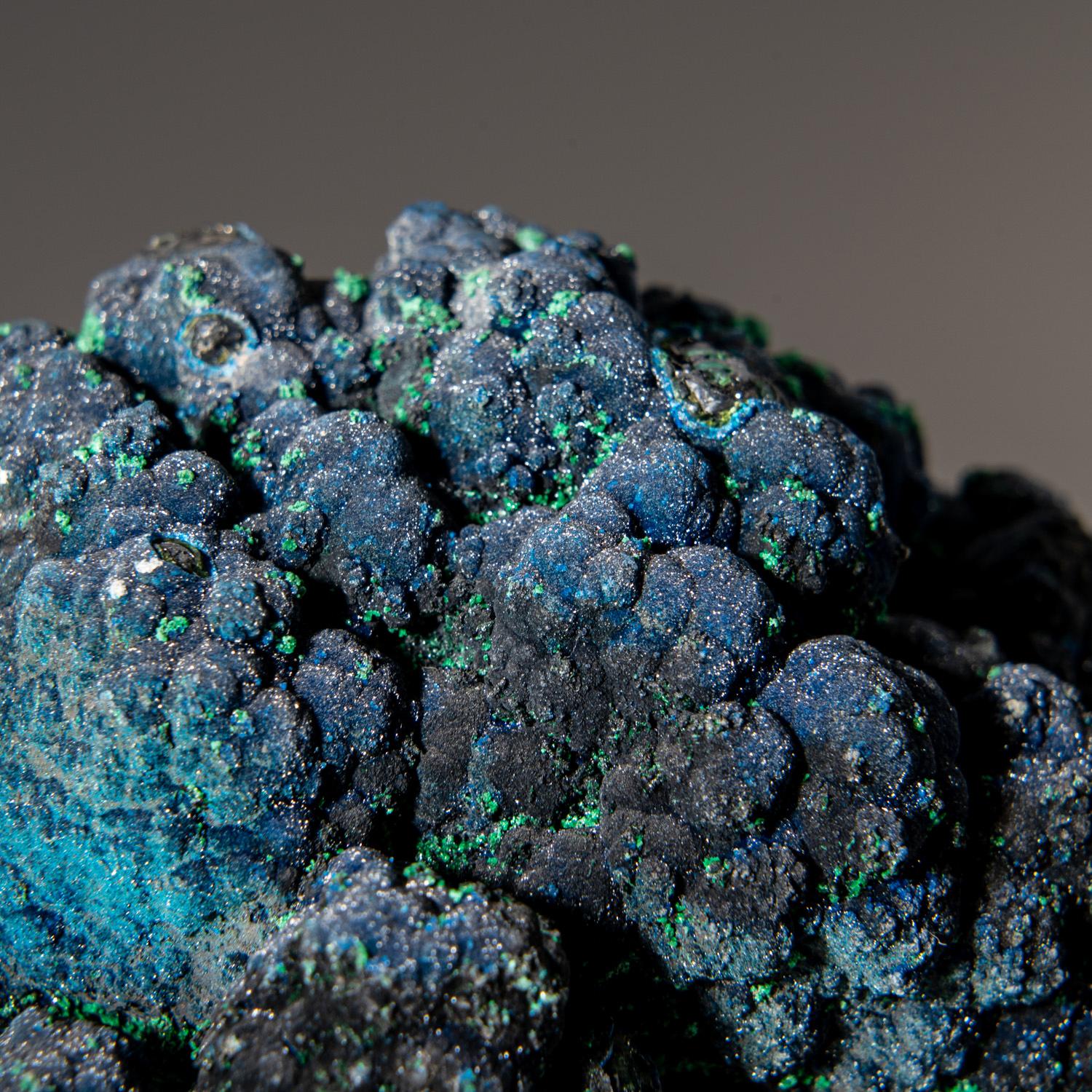 Crystal Cornetite From L'Etoile du Congo Mine, Democratic Republic of the Congo (Zaire) For Sale