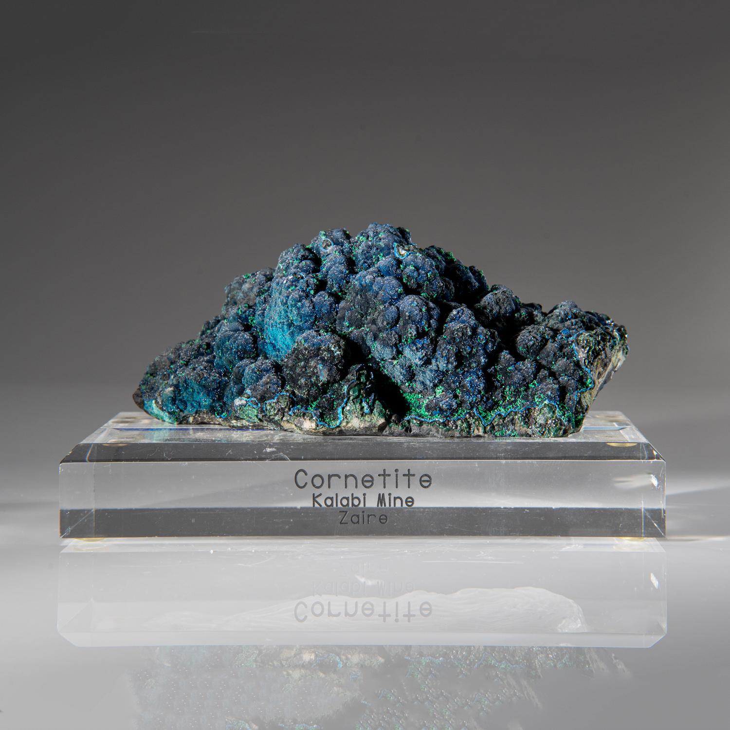 Cornetite From L'Etoile du Congo Mine, Democratic Republic of the Congo (Zaire) For Sale 1