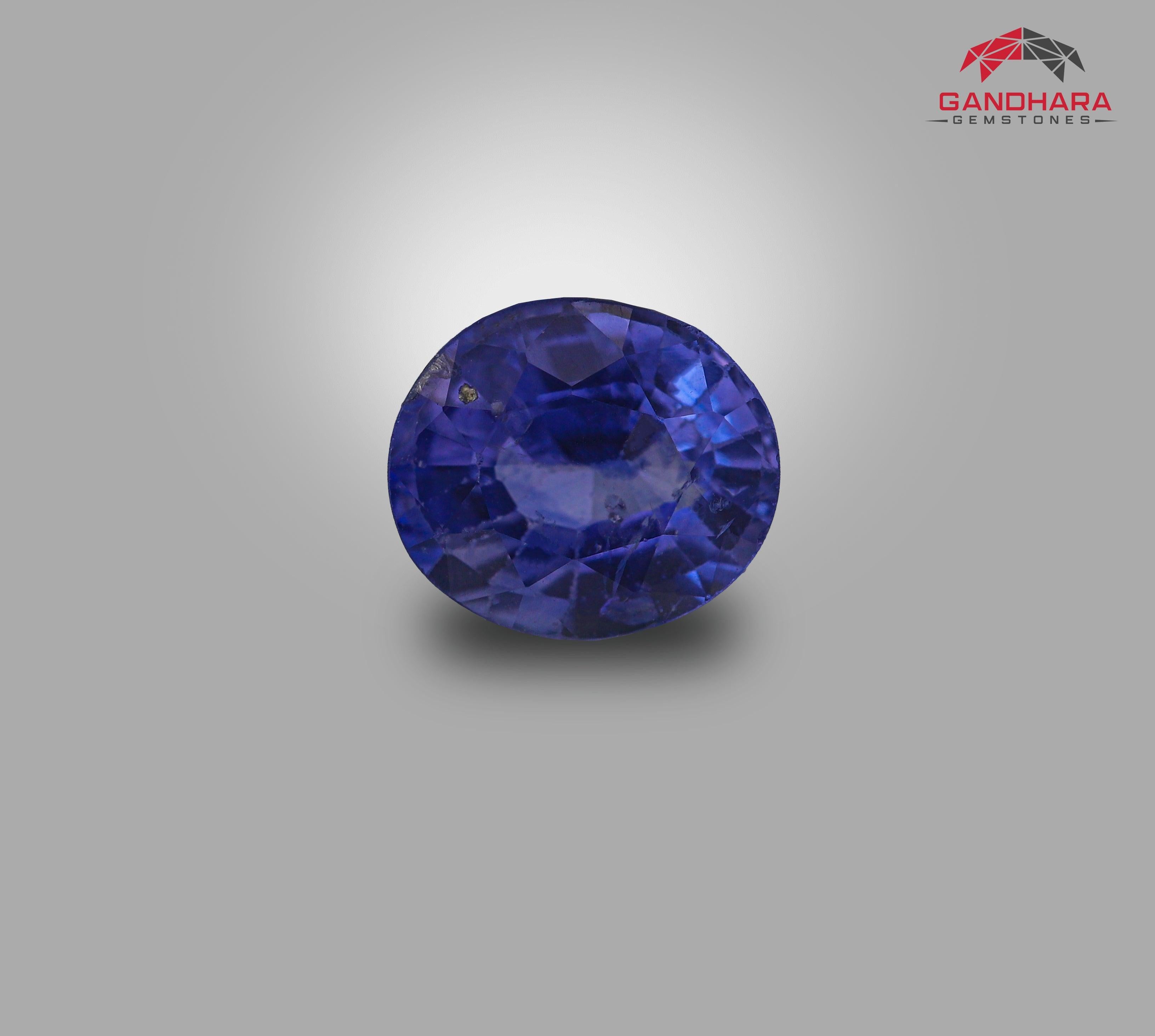 Cornflower Blue Natural Sapphire of 1.65 carats from Srilanka has a wonderful cut in a Oval shape, incredible Blue color, Great brilliance. This gem is totally VVS Clarity.

Product Information:
GEMSTONE TYPE	Cornflower Blue Natural